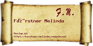 Fürstner Melinda névjegykártya